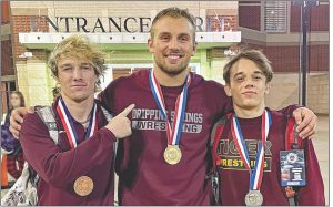 Dripping Springs’ Alec Rill wins gold at state wrestling