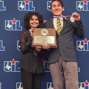 McKinney, Bober duo win silver at UIL State CX Debate