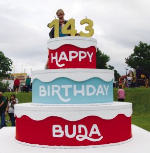 Locals celebrate Buda’s 143rd birthday