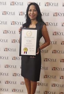 Hats Off For Veterans CEO honored with Yellow Rose of Texas Award