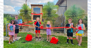 Young Cub Scout builds Little Free Library for Kyle community