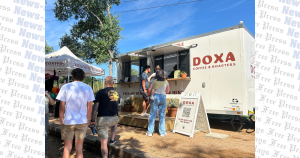 Buda community celebrates Doxa Coffee Roasters